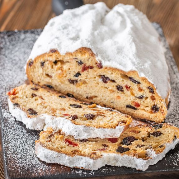 Traditioneller Christstollen