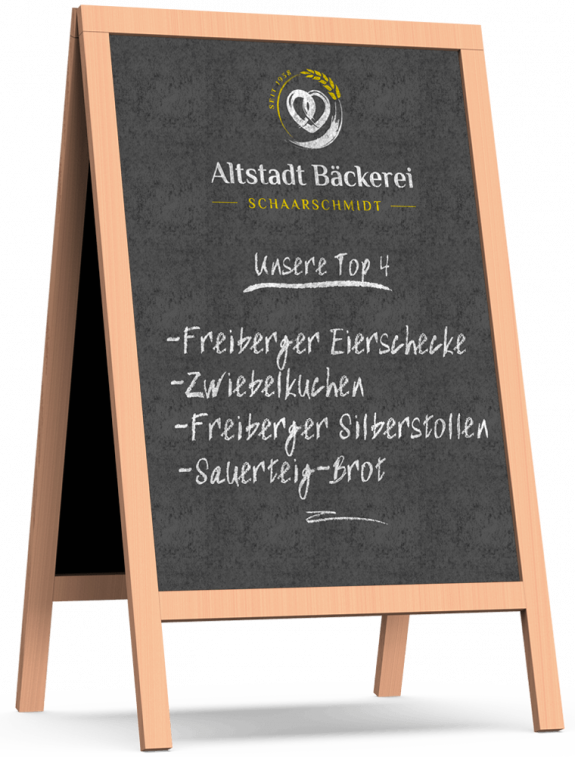 Aufsteller: Top-Produkte